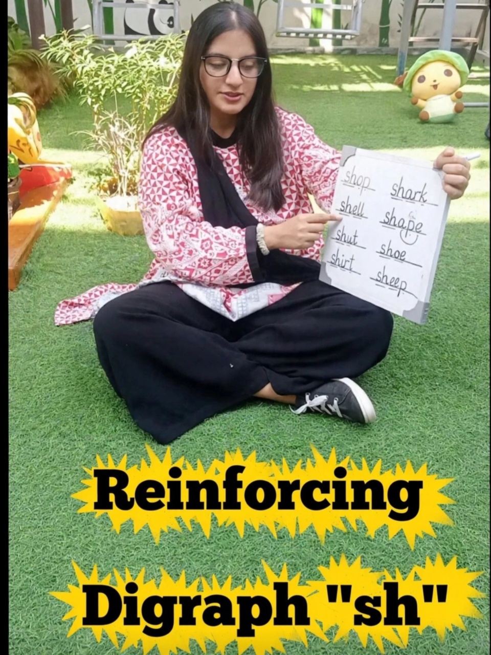 Reinforcement of Digraph "sh"