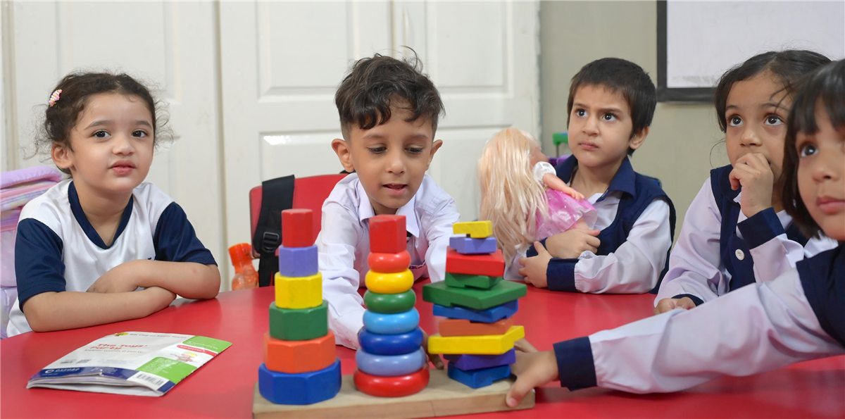 Early Years students at SKANS Harley Street Campus
